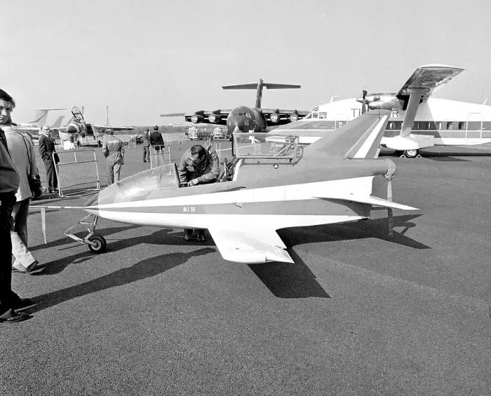 Framed Print : Bede BD-5J F-WZAV Framed Print : Bede BD-5J F-WZAV