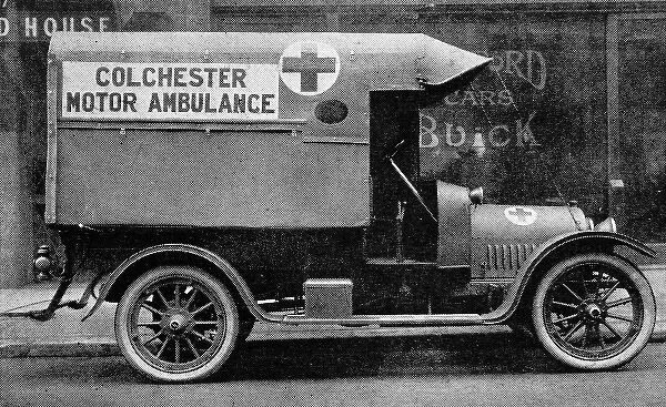 A Bedford-Buick ambulance