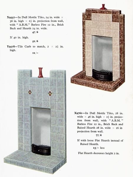 Two bedroom fireplace 1936