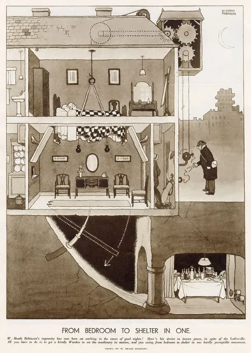 Framed Print : From Bedroom to Shelter in One Framed Print : From Bedroom to Shelter in One