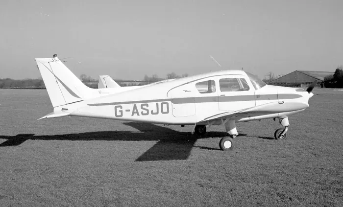 Framed Print : Beech 23 Musketeer G-ASJO Framed Print : Beech 23 Musketeer G-ASJO
