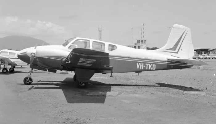 Framed Print : Beech 95 Travelair VH-TKD Framed Print : Beech 95 Travelair VH-TKD