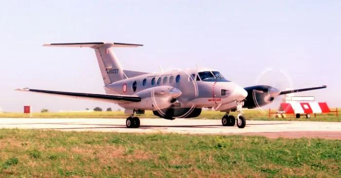 Framed Print : Beech B200 Super King Air AS1227 Framed Print : Beech B200 Super King Air AS1227