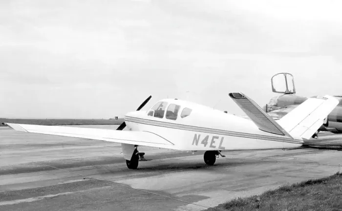 Framed Print : Beech Bonanza N4EL Framed Print : Beech Bonanza N4EL