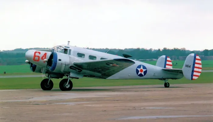 Framed Print : Beech C-45H Expeditor G-BKGL Framed Print : Beech C-45H Expeditor G-BKGL