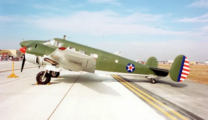 Framed Print : Beech C-45H Expeditor N9172Z Framed Print : Beech C-45H Expeditor N9172Z