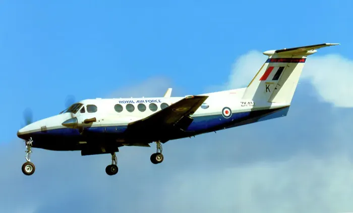 Framed Print : Beech King Air B200 ZK451 - K Framed Print : Beech King Air B200 ZK451 - K