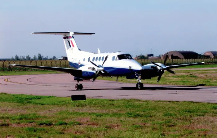 Framed Print : Beech King Air B200 ZK452 - L Framed Print : Beech King Air B200 ZK452 - L