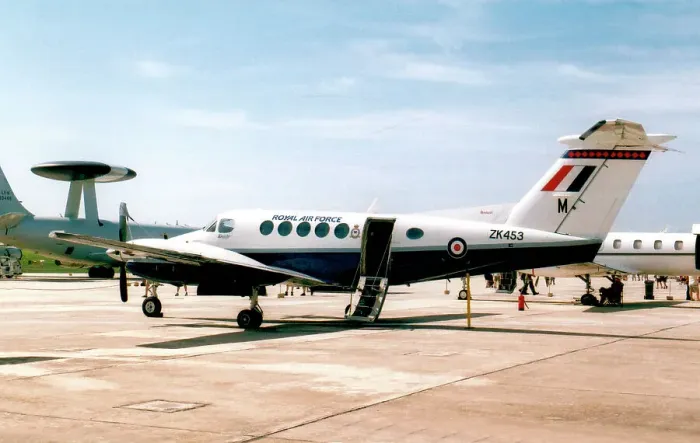 Framed Print : Beech King Air B200 ZK453