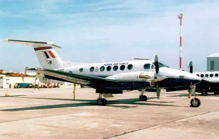 Framed Print : Beech King Air B200 ZK453 - M Framed Print : Beech King Air B200 ZK453 - M