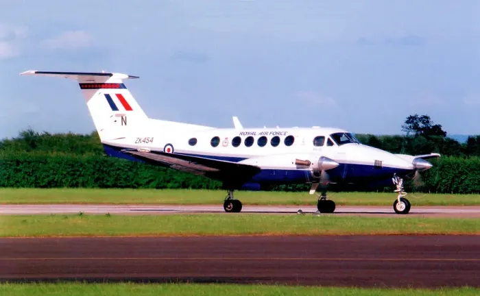 Framed Print : Beech King Air B200 ZK454 - N Framed Print : Beech King Air B200 ZK454 - N