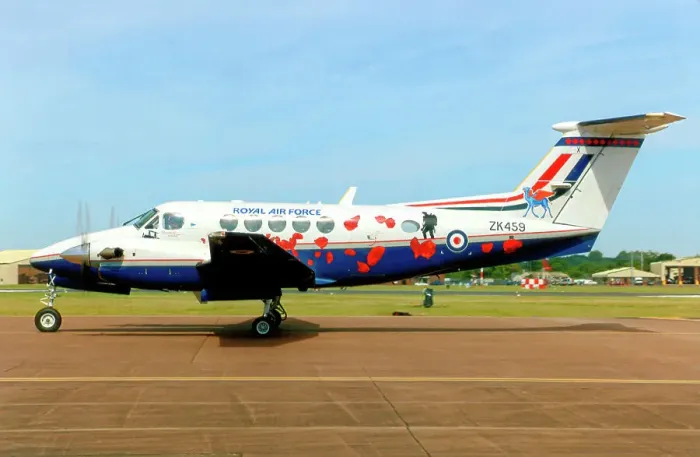Framed Print : Beech King Air B200 ZK459 - X Framed Print : Beech King Air B200 ZK459 - X