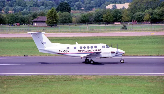 Framed Print : Beech Super King Air 200C PH-SBK Framed Print : Beech Super King Air 200C PH-SBK