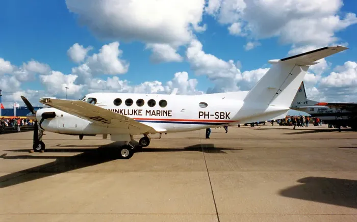 Framed Print : Beechcraft King Air 200 PH-SBK Framed Print : Beechcraft King Air 200 PH-SBK