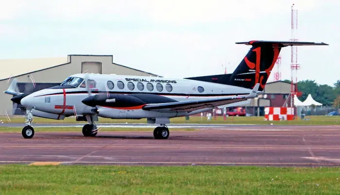 Framed Print : Beechcraft King Air 350ER Special Missions N1459 Framed Print : Beechcraft King Air 350ER Special Missions N1459