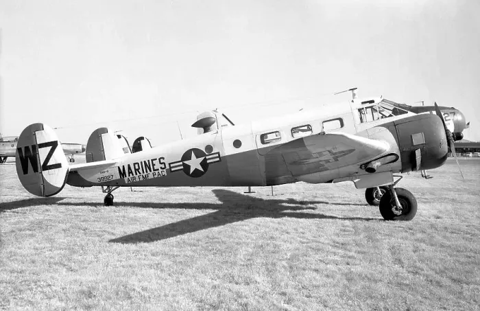 Framed Print : Beechcraft SNB-5 39927 Framed Print : Beechcraft SNB-5 39927