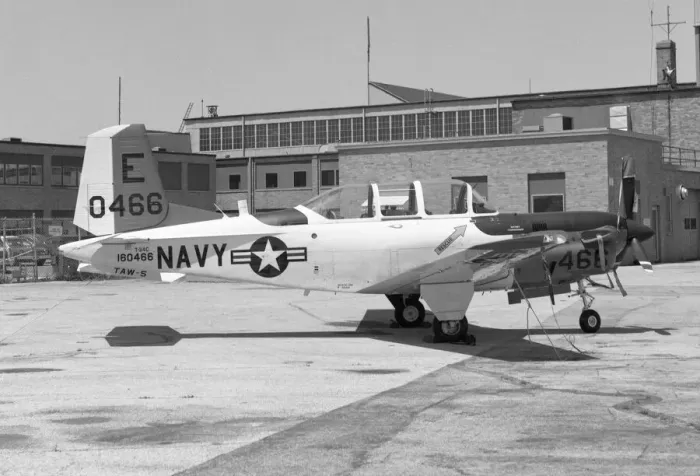 Framed Print : Beechcraft T-34C Mentor 160466 Framed Print : Beechcraft T-34C Mentor 160466