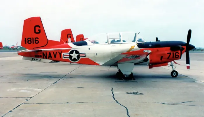 Framed Print : Beechcraft T-34C Mentor 161816 Framed Print : Beechcraft T-34C Mentor 161816