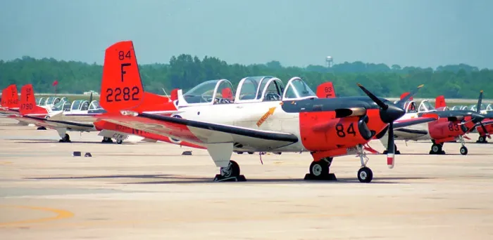 Framed Print : Beechcraft T-34C Mentor 162282 Framed Print : Beechcraft T-34C Mentor 162282