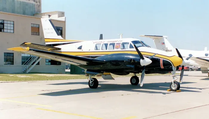 Framed Print : Beechcraft U-21A Ute 66-18015 Framed Print : Beechcraft U-21A Ute 66-18015