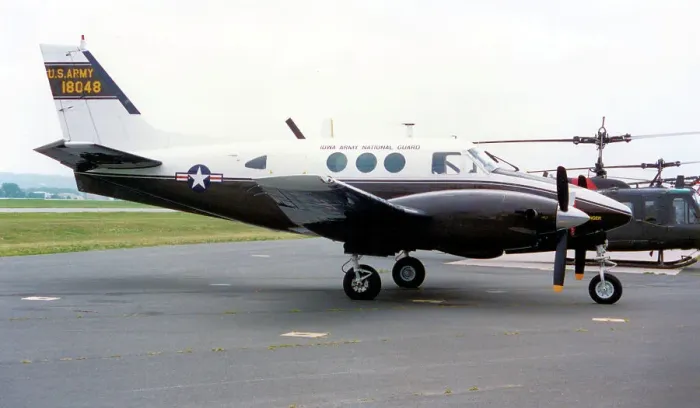 Framed Print : Beechcraft U-21A Ute 67-18048 Framed Print : Beechcraft U-21A Ute 67-18048