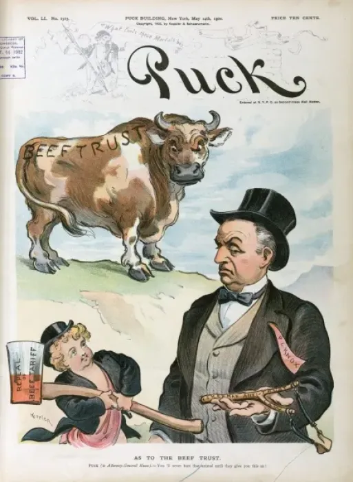Framed Print : As to the beef trust Framed Print : As to the beef trust