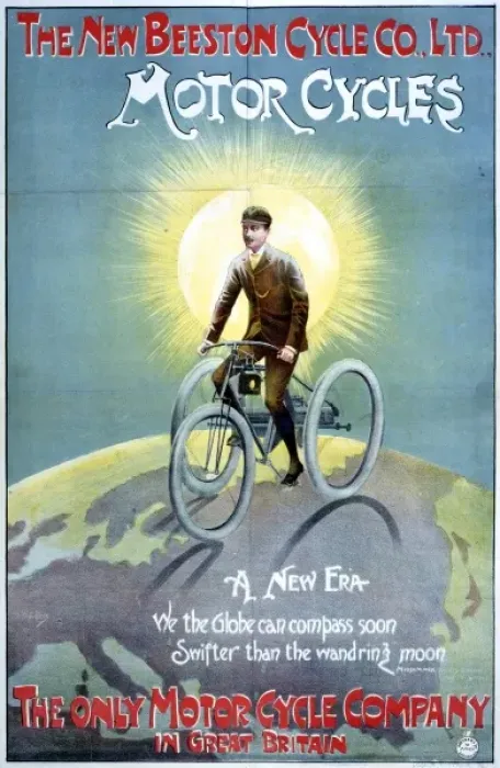 Framed Print : Beeston Motor Cycles advert Framed Print : Beeston Motor Cycles advert