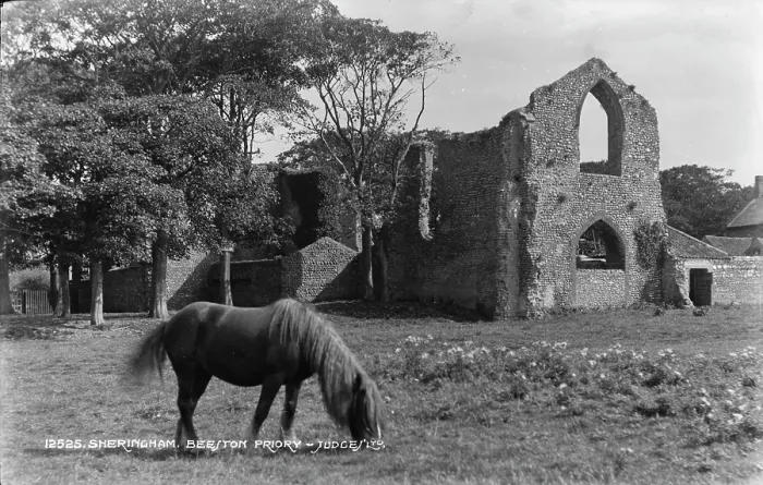 Framed Print : Beeston Priory Ruins Framed Print : Beeston Priory Ruins