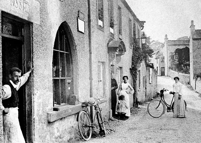 Framed Print : Beetham early 1900's Framed Print : Beetham early 1900's