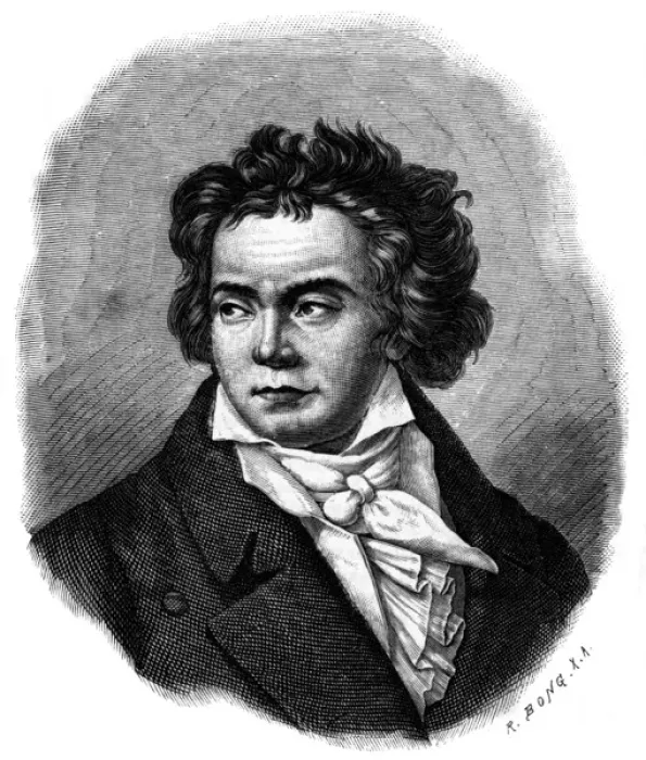 Framed Print : Beethoven (Bong) Framed Print : Beethoven (Bong)