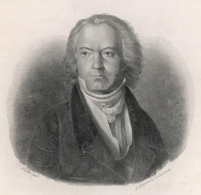 Framed Print : Beethoven  /  Flethe