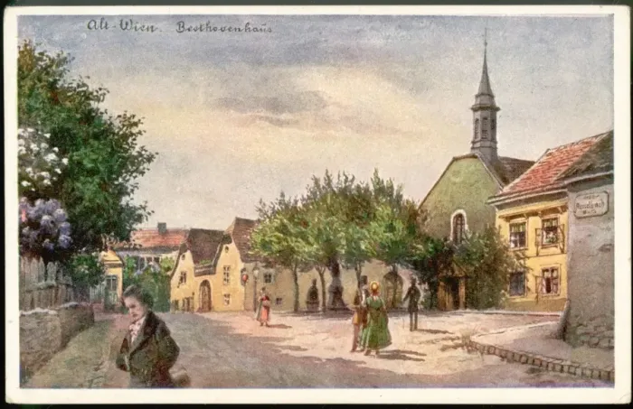 Framed Print : Beethoven home Vienna Framed Print : Beethoven home Vienna