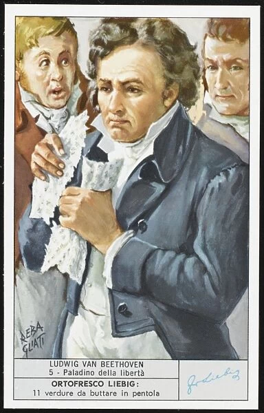 Beethoven  /  Liebig Card 5