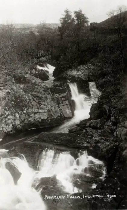 Framed Print : Beezley Falls & Bridge, Ingleton, Yorkshire Framed Print : Beezley Falls & Bridge, Ingleton, Yorkshire