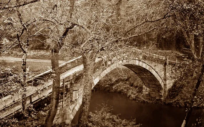 Framed Print : Beggars Bridge, Glaisdale Framed Print : Beggars Bridge, Glaisdale