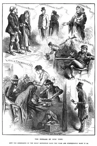 The beggars of New York