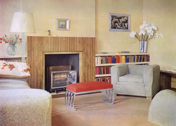 Framed Print : Beige Living Room  /  Miller