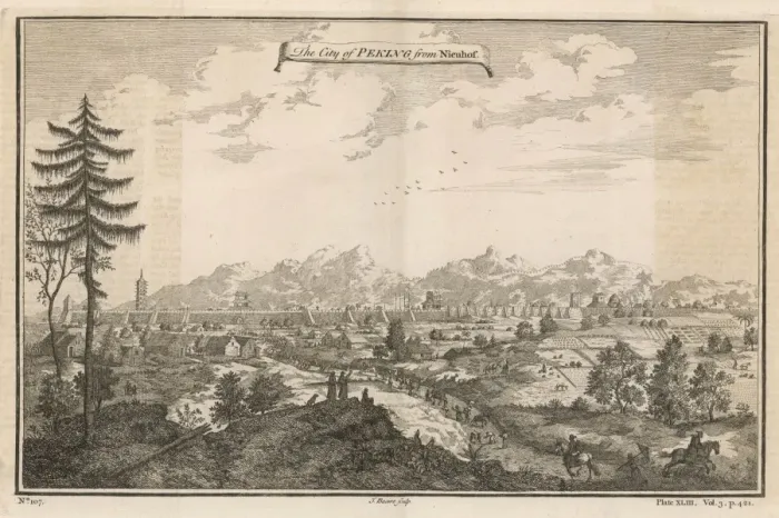 Framed Print : Beijing 17th Century Framed Print : Beijing 17th Century