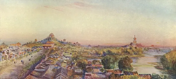 Framed Print : Beijing, China 1909