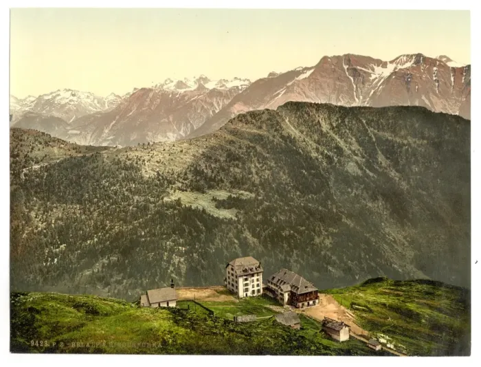 Framed Print : Belalp and Riederfurka, Valais, Alps of, Switzerland Framed Print : Belalp and Riederfurka, Valais, Alps of, Switzerland