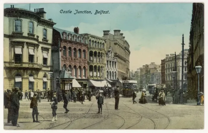 Framed Print : Belfast / Castle Junction Framed Print : Belfast / Castle Junction