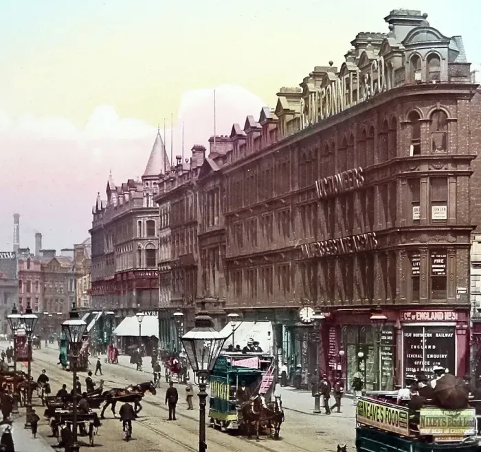 Framed Print : Belfast, Ireland, Victorian period Framed Print : Belfast, Ireland, Victorian period