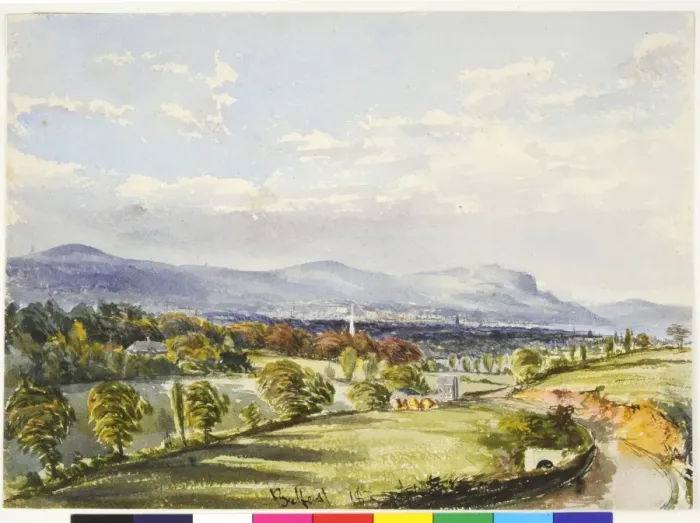 Framed Print : Belfast from Newtownbreda Framed Print : Belfast from Newtownbreda