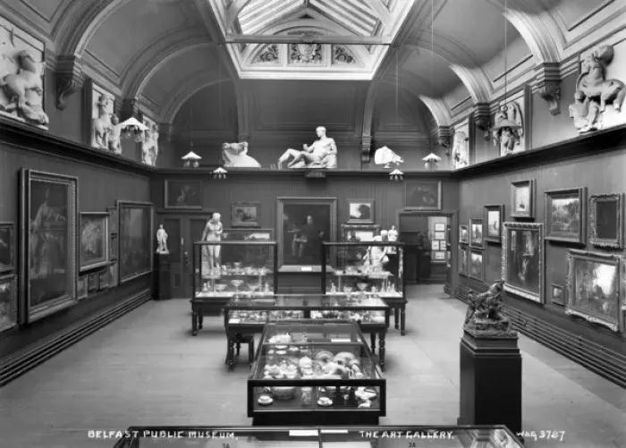 Framed Print : Belfast Public Museum, the Art Gallery Framed Print : Belfast Public Museum, the Art Gallery