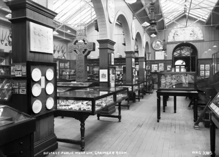 Framed Print : Belfast Public Museum, Grainger Room Framed Print : Belfast Public Museum, Grainger Room