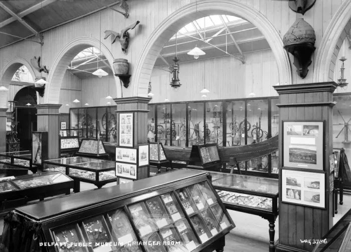 Framed Print : Belfast Public Museum, Grainger Room Framed Print : Belfast Public Museum, Grainger Room