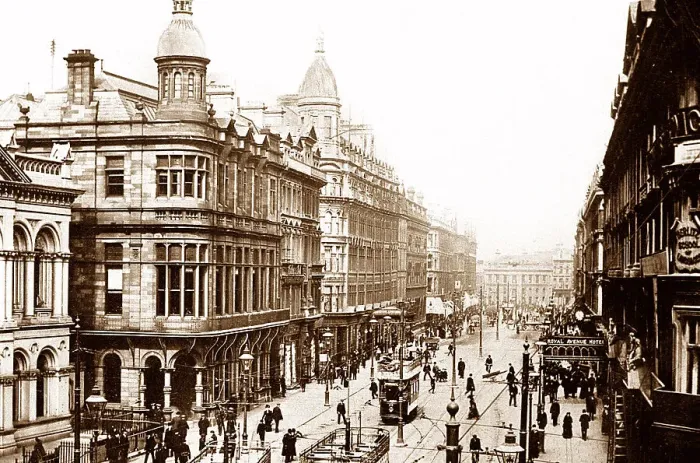 Framed Print : Belfast Royal Avenue early 1900s Framed Print : Belfast Royal Avenue early 1900s