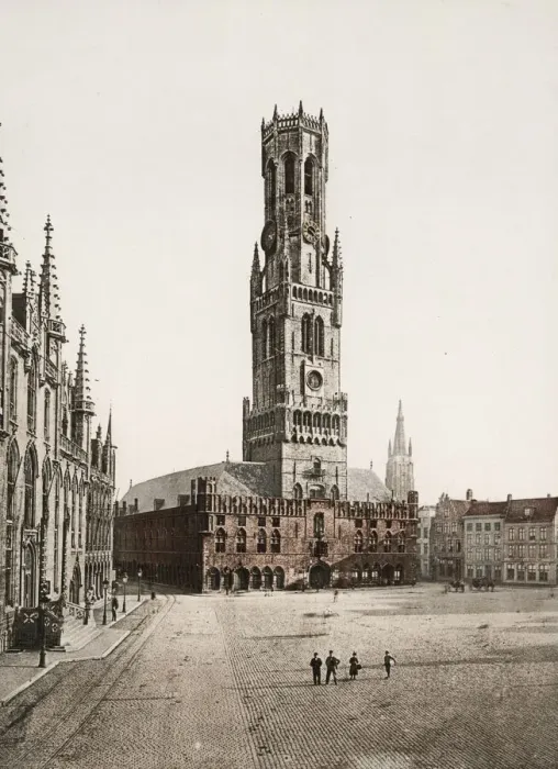 Framed Print : The Belfry of Bruges, Belgium Framed Print : The Belfry of Bruges, Belgium