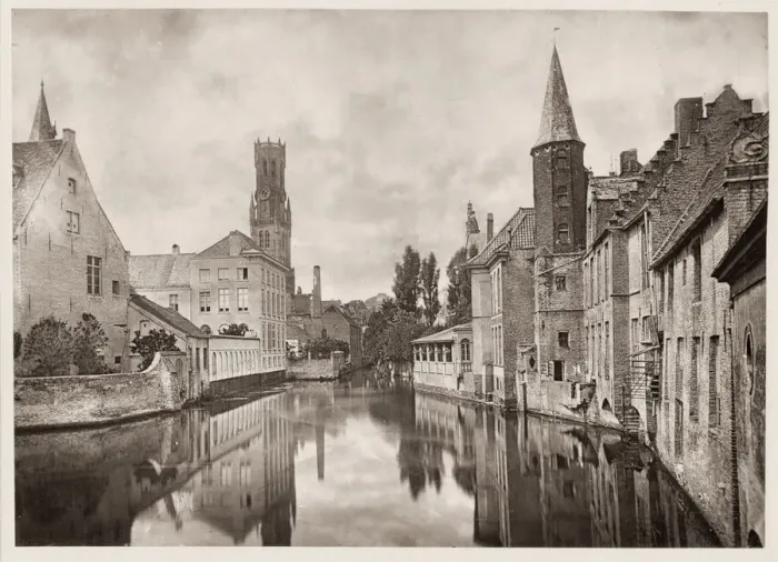 Framed Print : The Belfy at Bruges, Belgium Framed Print : The Belfy at Bruges, Belgium