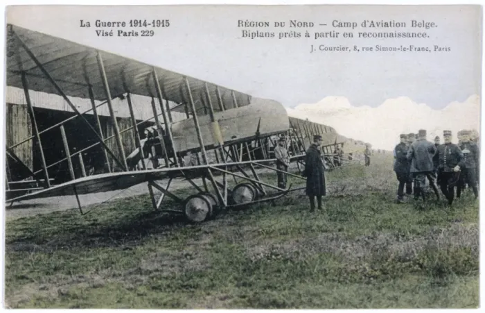 Framed Print : Belgian Aircraft 1916 Framed Print : Belgian Aircraft 1916
